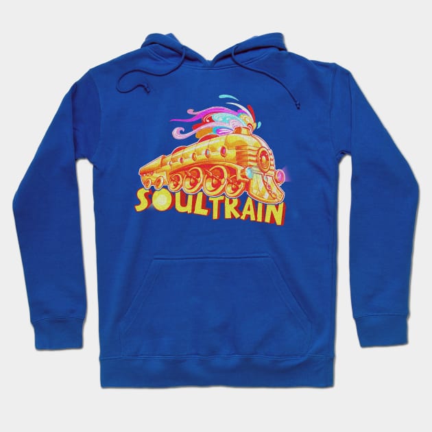 soul train vintage look Hoodie by nowsadmahi